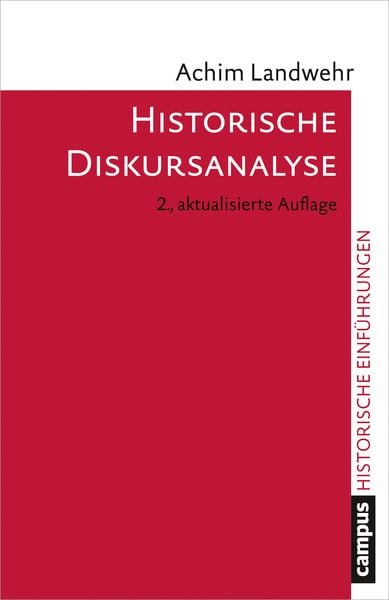 Produktbild: Historische Diskursanalyse