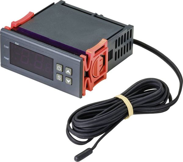 TRU COMPONENTS Temperaturregler NTC -50 bis 99°C Relais 10A (L x B x H) 75 x 85 x 34.5mm