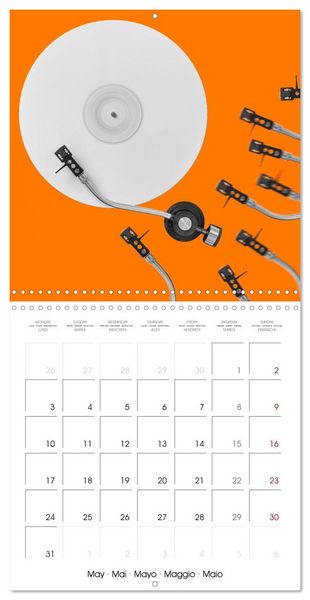Produktbild: Vinyl in focus (Wall Calendar 2027 12 &times; 12 Inch) CALVENDO 12 Month Wall Calendar