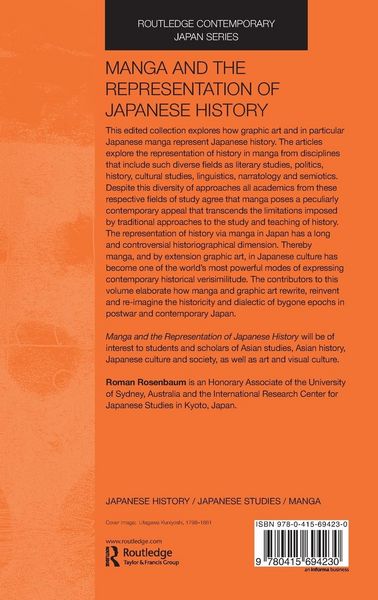 Produktbild: Manga and the Representation of Japanese History