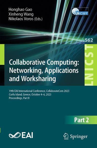 Produktbild: Collaborative Computing: Networking, Applications and Worksharing