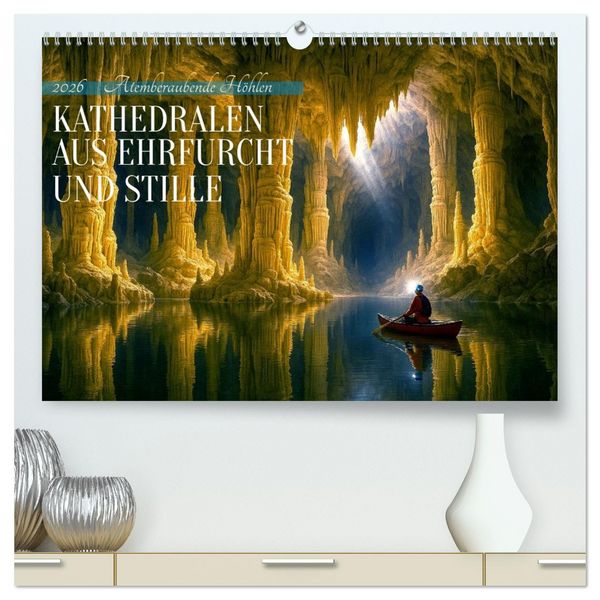 Produktbild: Kathedralen aus Ehrfurcht und Stille (hochwertiger Premium Wandkalender 2026 DIN A2 quer), Kunstdruck in Hochglanz