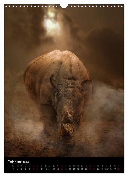 Produktbild: Portraits of Animals (Wandkalender 2026 DIN A3 hoch), CALVENDO Monatskalender