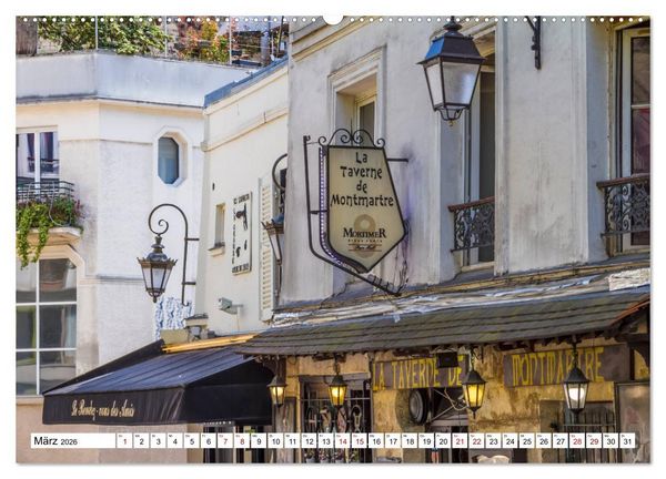 Produktbild: PARIS Franz&ouml;sisches Flair und Historie (Wandkalender 2026 DIN A2 quer), CALVENDO Monatskalender
