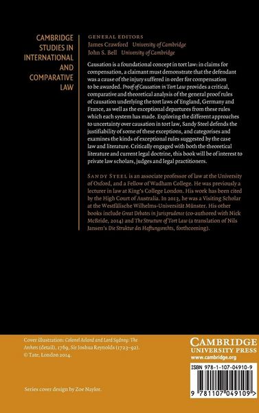Produktbild: Proof of Causation in Tort Law