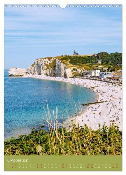 Produktbild: Facetten der Normandie. Zwischen Kreidefelsen und Fachwerk (Wandkalender 2027 DIN A3 hoch), CALVENDO Monatskalender