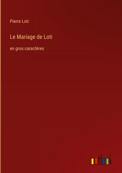 Produktbild: Le Mariage de Loti