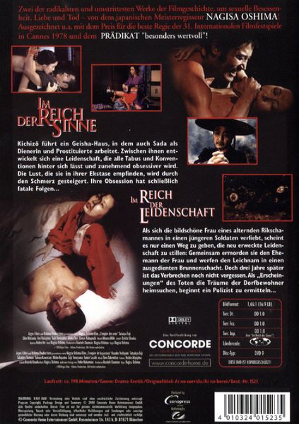 Produktbild: Asian Erotic Collection - Im Reich der Leidenschaft/...der Sinne [2 DVDs]