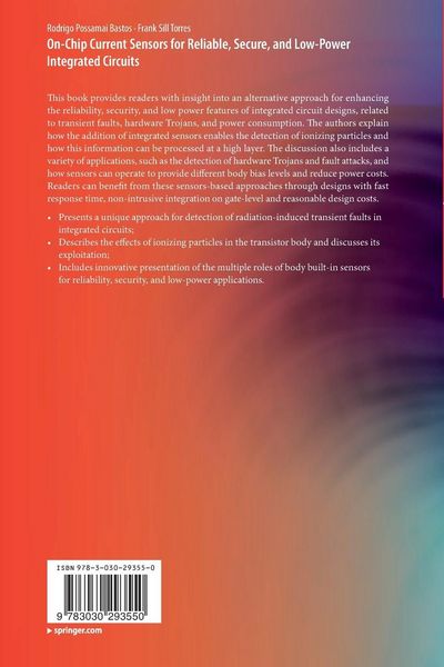 Produktbild: On-Chip Current Sensors for Reliable, Secure, and Low-Power Integrated Circuits