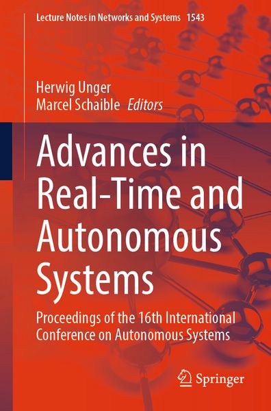 Produktbild: Advances in Real-Time and Autonomous Systems