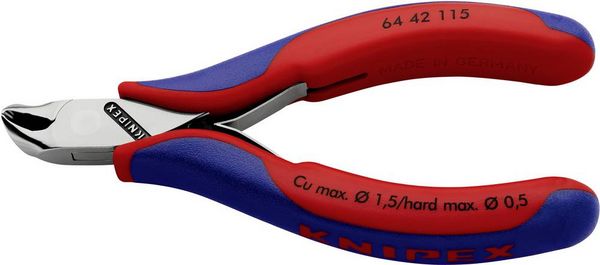 Produktbild: Knipex 64 42 115 Elektriker Vornschneider 115 mm