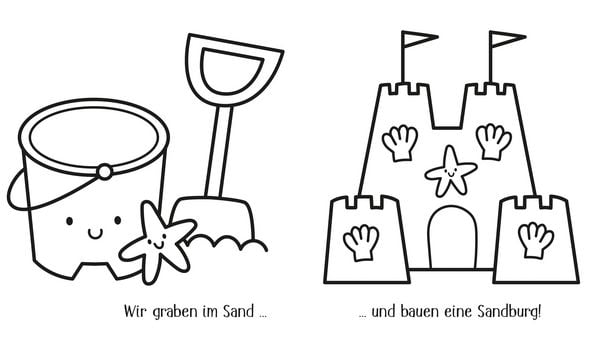 Produktbild: Kleine Kreativ-Werkstatt &ndash; Ganz einfach ganz viel ausmalen: Sommerspa&szlig;