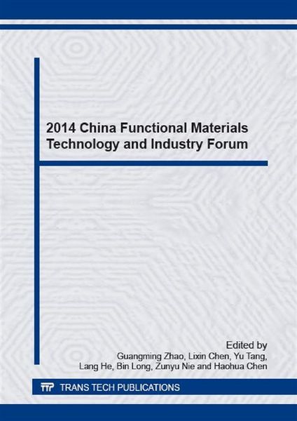 Produktbild: 2014 China Functional Materials Technology and Industry Forum