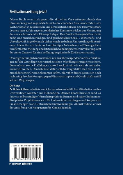 Produktbild: Zivilisationsrettung jetzt!