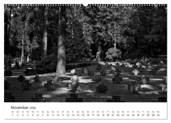Produktbild: Wachgek&uuml;sst - Vom Zauber der Vergangenheit - S&uuml;dwestkirchhof Stahnsdorf (Wandkalender 2026 DIN A2 quer), CALVENDO Monatskalender