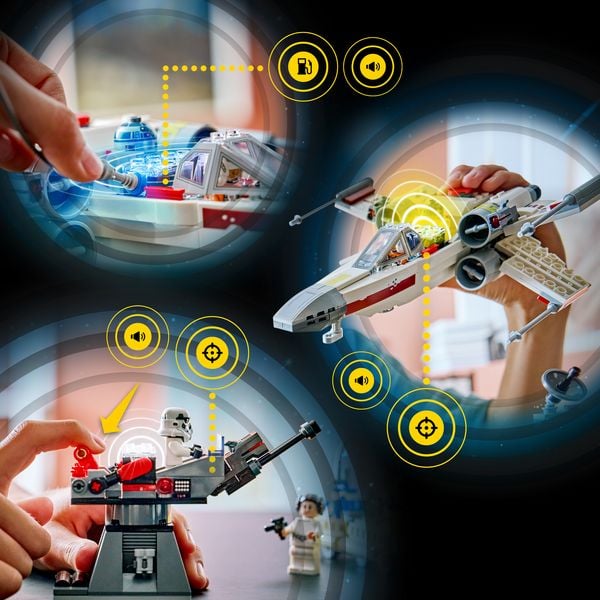 Produktbild: Star Wars 75423 SMART Play: Lukes Rot F&uuml;nf X-Wing, Spielset ab 6 Jahren