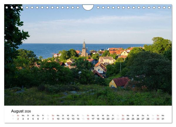 Produktbild: Bornholm (Wandkalender 2026 DIN A4 quer), CALVENDO Monatskalender
