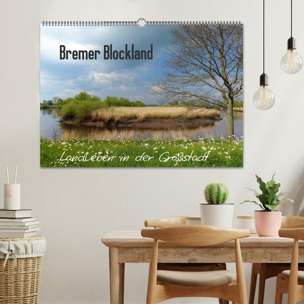 Produktbild: Bremer Blockland - Landleben in der Gro&szlig;stadt (Wandkalender 2026 DIN A2 quer), CALVENDO Monatskalender