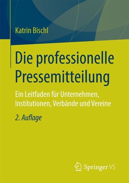 Produktbild: Die professionelle Pressemitteilung