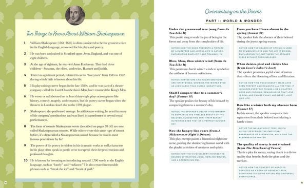 Produktbild: The Illustrated William Shakespeare: 25 Essential Poems
