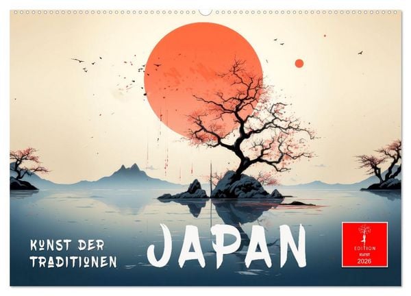 Japan - Kunst der Traditionen (Wandkalender 2026 DIN A2 quer), CALVENDO Monatskalender
