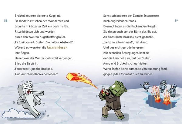 Produktbild: Minecraft 10: Eiswanderer &ndash; bis die Zapfen schmelzen!