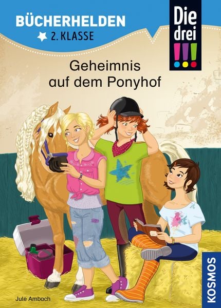 Produktbild: Die drei !!!, Bücherhelden 2. Klasse, Geheimnis auf dem Ponyhof