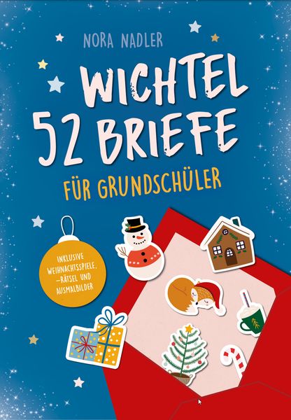 Produktbild: 52 Wichtelbriefe f&uuml;r Grundsch&uuml;ler
