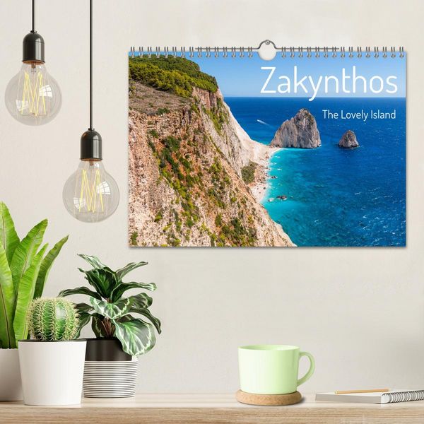 Produktbild: Zakynthos - the Lovely Island (Wall Calendar 2026 DIN A4 landscape), CALVENDO 12 Month Wall Calendar