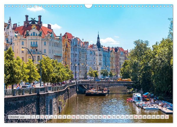 Produktbild: Historisches Prag (Wandkalender 2026 DIN A3 quer), CALVENDO Monatskalender