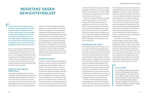 Der Stoffwechsel-Trick