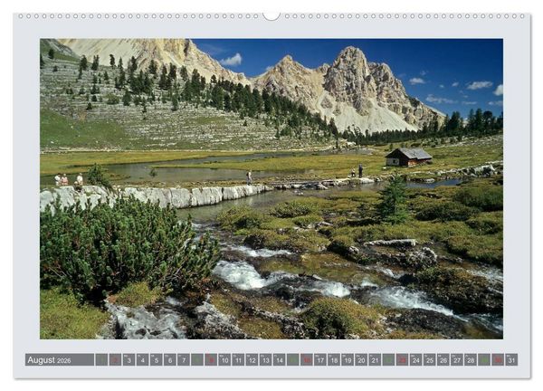 Produktbild: Wunder aus Fels - Die Dolomiten II (hochwertiger Premium Wandkalender 2026 DIN A2 quer), Kunstdruck in Hochglanz