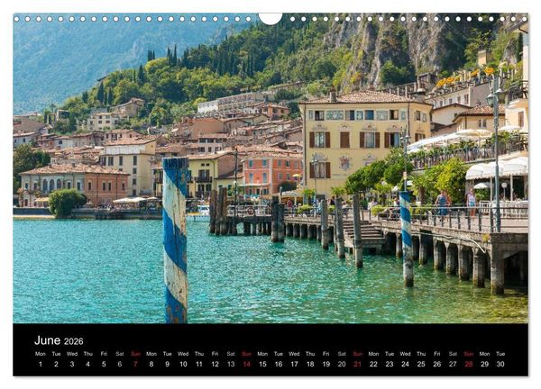Produktbild: Lake Garda Italy (Wall Calendar 2026 DIN A3 landscape), CALVENDO 12 Month Wall Calendar