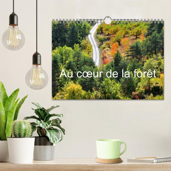Produktbild: Au c&oelig;ur de la for&ecirc;t (Calendrier mural 2026 DIN A4 vertical), CALVENDO calendrier mensuel