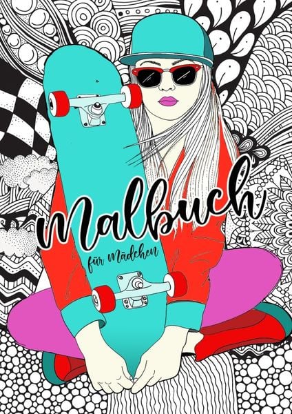 Produktbild: Malbuch f&uuml;r M&auml;dchen Zentangle