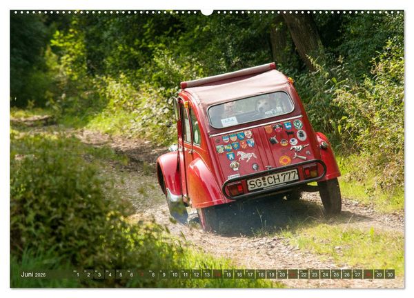 Produktbild: Citro&euml;n 2 CV - Zum Kippen zu schade (Wandkalender 2026 DIN A2 quer), CALVENDO Monatskalender