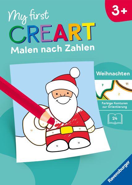 Produktbild: My first CreArt Malen nach Zahlen ab 3 - Weihnachten
