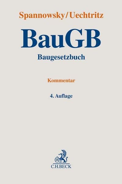 Baugesetzbuch. BauGB, Gebundene Ausgabe von , C.H. Beck, 9783406780967