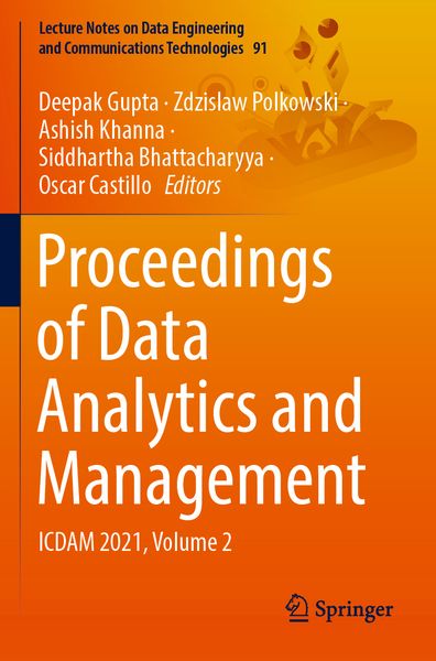 Produktbild: Proceedings of Data Analytics and Management