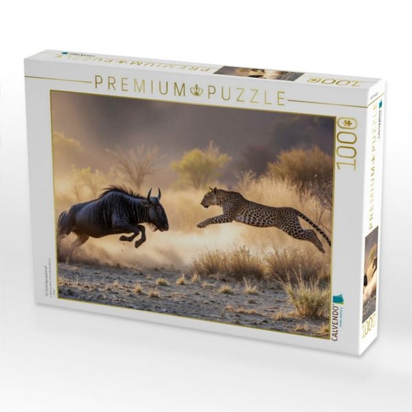 Produktbild: CALVENDO Puzzle Ein Verteidigungskampf | 1000 Teile Lege-Gr&ouml;&szlig;e 64x48cm Foto-Puzzle f&uuml;r gl&uuml;ckliche Stunden