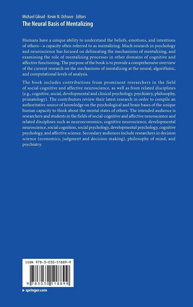 Produktbild: The Neural Basis of Mentalizing