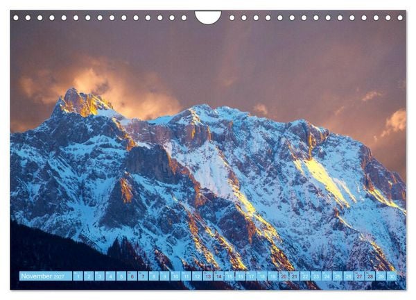 Produktbild: MITTENWALD Eine Perle im Oberen Isartal (Wandkalender 2027 DIN A4 quer), CALVENDO Monatskalender