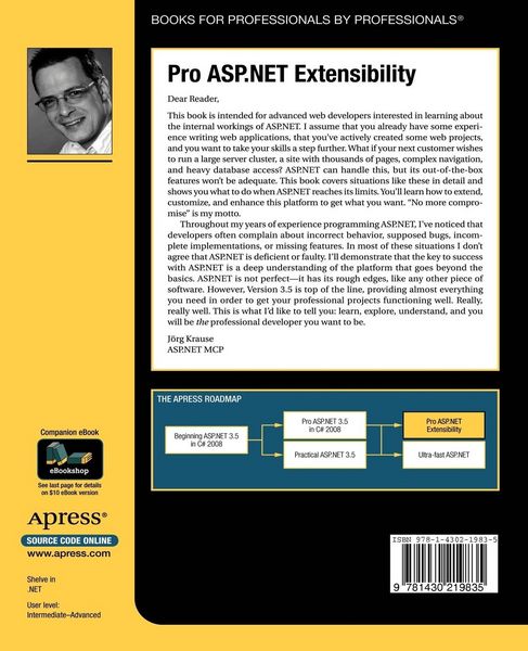 Produktbild: Pro ASP.NET Extensibility