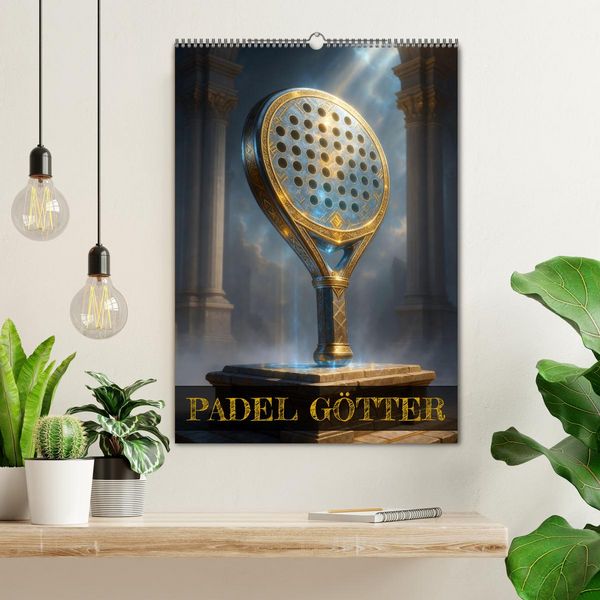 Produktbild: Padel G&ouml;tter (Wandkalender 2026 DIN A2 hoch), CALVENDO Monatskalender