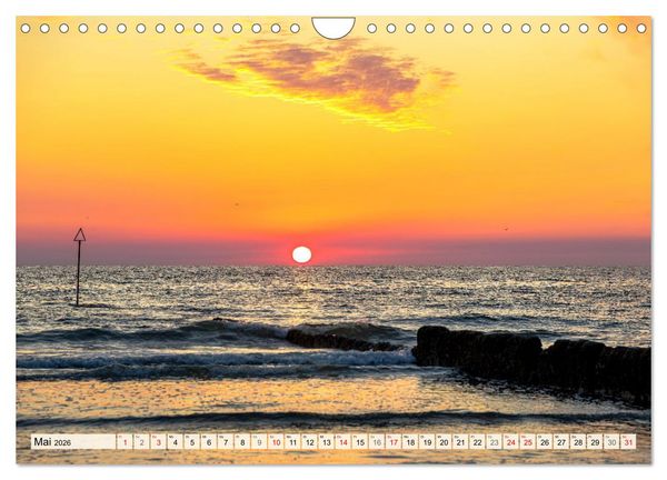 Produktbild: Insel Sylt - Fantastische Momente (Wandkalender 2026 DIN A4 quer), CALVENDO Monatskalender