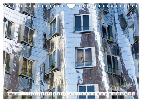 Produktbild: D&uuml;sseldorf - Momente einer Reise (Wandkalender 2027 DIN A4 quer), CALVENDO Monatskalender