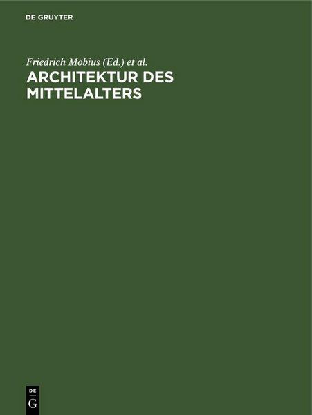 Produktbild: Architektur des Mittelalters