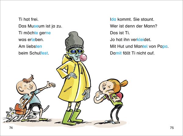 Produktbild: Duden Leseprofi &ndash; Silbe-f&uuml;r-Silbe: Mein Mitsch&uuml;ler, die Mumie, 1. Klasse (Doppelband)