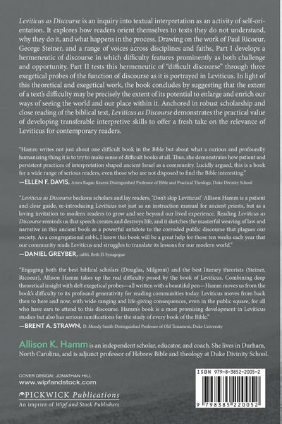 Produktbild: Leviticus as Discourse