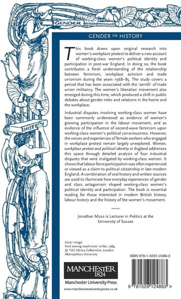Produktbild: Women, workplace protest and political identity in England, 1968-85